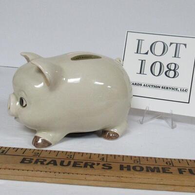 Older Piggy Bank, Otagiri Japan, 1979