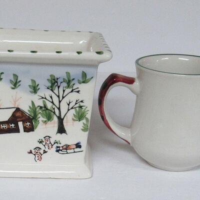 Christmas Lot Planter, Votive, Mug and Countdown Magnet