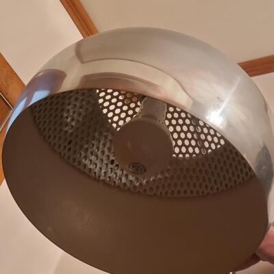 Lot 510: Vintage MCM Chrome Wall Mount / Swing Lamp