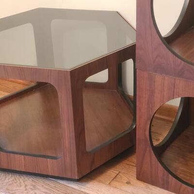 Lot 514: MCM Lane 3-Piece Coffee/End Table Set (Versatile)