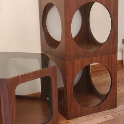 Lot 514: MCM Lane 3-Piece Coffee/End Table Set (Versatile)