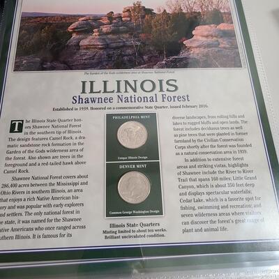 Lot 190: America The Beautiful State Quarters Collection (Vol 1 &2) (Over 100 quarters)
