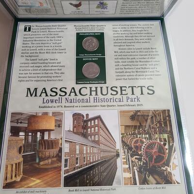 Lot 190: America The Beautiful State Quarters Collection (Vol 1 &2) (Over 100 quarters)