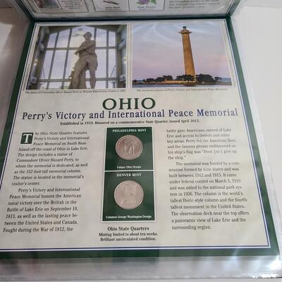 Lot 190: America The Beautiful State Quarters Collection (Vol 1 &2) (Over 100 quarters)