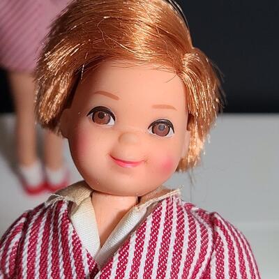 Lot 491: Vintage Mattel Tutti & Todd Barbies in Sundae Treat Outfits and More