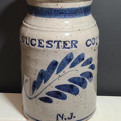 Lot 490: Local NJ Township Crock/Canisters