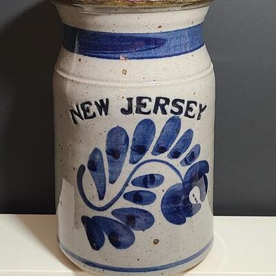 Lot 490: Local NJ Township Crock/Canisters