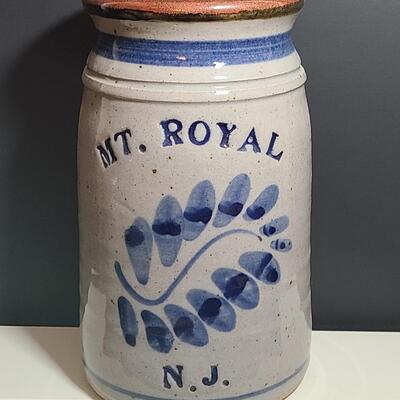 Lot 490: Local NJ Township Crock/Canisters