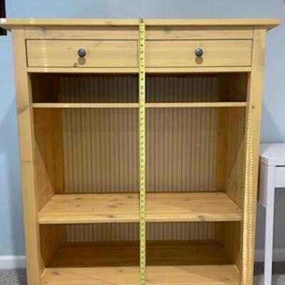 Brown Shelf, drawer on top