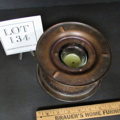 Pfaltzgraff Village Copper Warming Dish With Votive