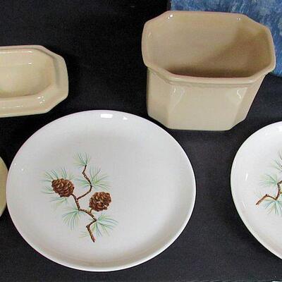 Lot of Misc Kitchen Items, Large Candle, Stone Coasters