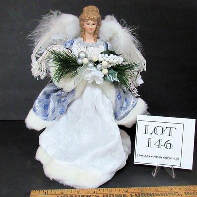 Tall Angel Christmas Tree Topper