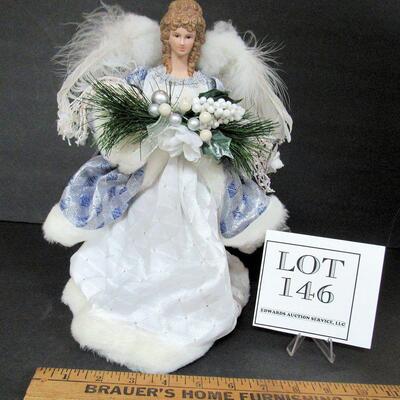Tall Angel Christmas Tree Topper