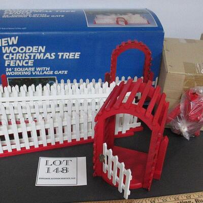 Nice Large Wood Fence With Gate Christmas Tree Fence