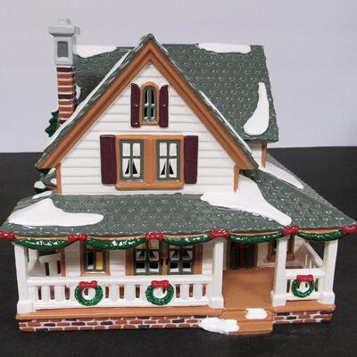 Older Retired Dept 56 Snow Village Boulder Springs House