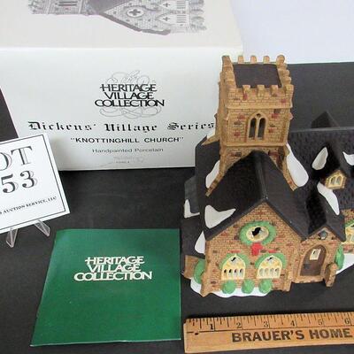Dept 56 Heritage Village Knottinghill Church