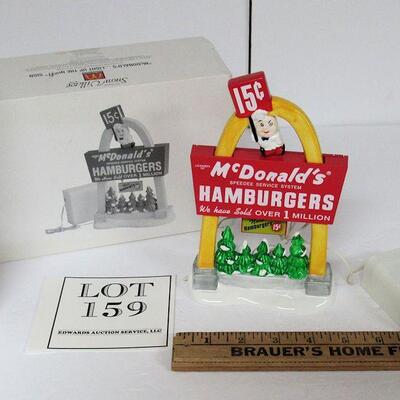 Older Dept 56 McDonald's Sign in Box
