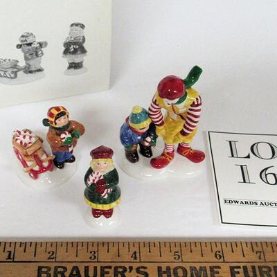 Vintage Dept 56 McDonald's 3 Pc Figurine Set