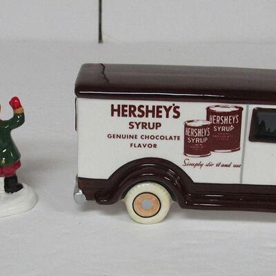 Vintage Dept 56 Snow Village Kids Love Hershey's