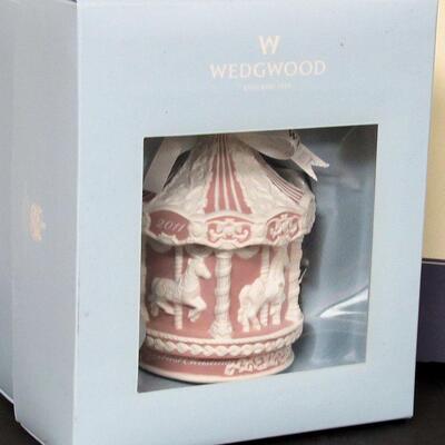 Christmas Ornament Lot, Wedgwood, Hallmark, Gorham, More