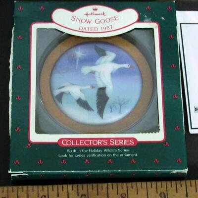 Christmas Ornament Lot, Wedgwood, Hallmark, Gorham, More
