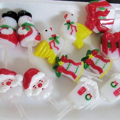 Two Lots of Plastic Christmas Light Covers