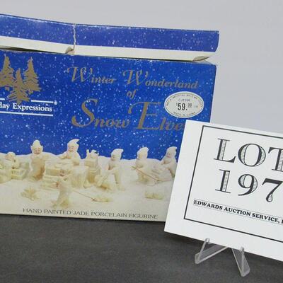 Nice Unused Set of Snow Elves, Similar to Snow Babies