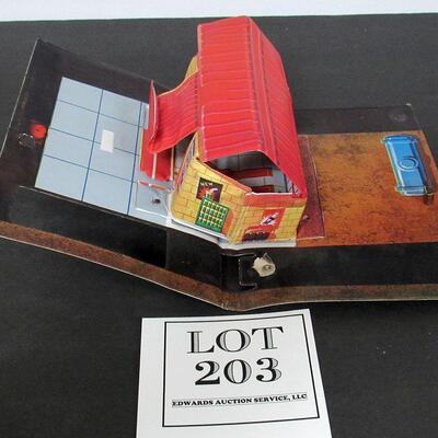 Vintage Hot Wheels Vinyl Pop Up Speed Shop, No Car