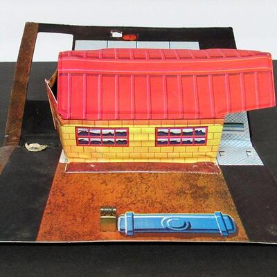 Vintage Hot Wheels Vinyl Pop Up Speed Shop, No Car