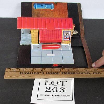 Vintage Hot Wheels Vinyl Pop Up Speed Shop, No Car