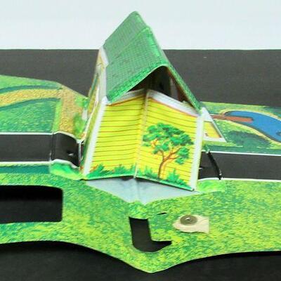 Vintage Hot Wheels Vinyl Pop Up House and Car Port, No Car