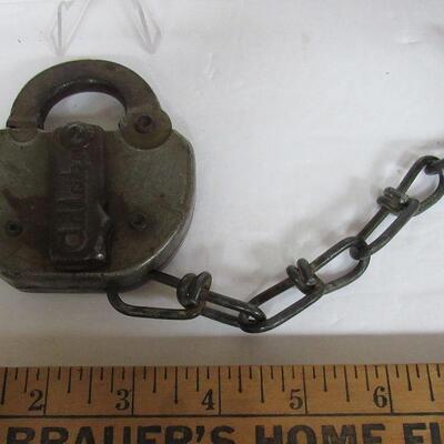 Vintage Chicago Northwestern Railroad Adlake Lock, No Key