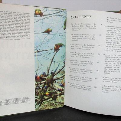 Vintage Walt Disney's 1965 Worlds of Nature Book, Hard Cover