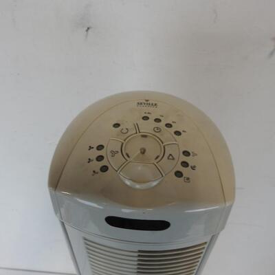 Seville Classics Oscillating Tower Fan, Works