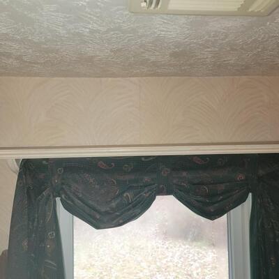 set of wooden window shelves
