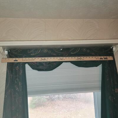 set of wooden window shelves