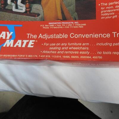 Tray Mate Adjustable Convenience Tray 9"x 8.5" - box damaged