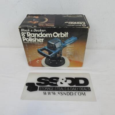 Black & Decker 8" Random Orbit Polisher, Unopened - New