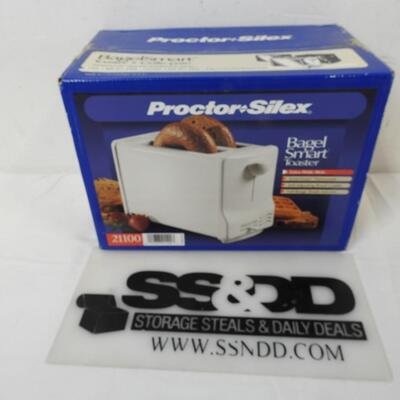 Proctor Silex Bagelsmart Toaster, In Box - New