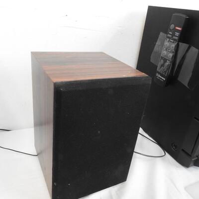2 Speakers, Emerson Stereo Tuner/Dual Caseate Recorder