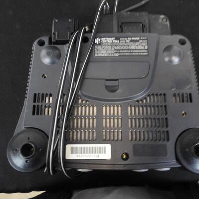 Nintendo 64 with Two Controllers, Works, No Video Cables Included
