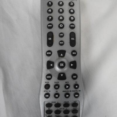 Vizo HDTV, Works, With Working Remote