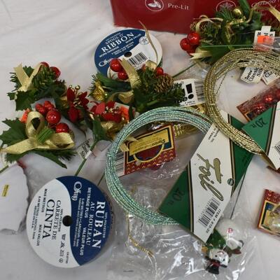 Christmas Garland, Tree Boxes Small, Medium, Large, Small Christmas DÃ©cor - New