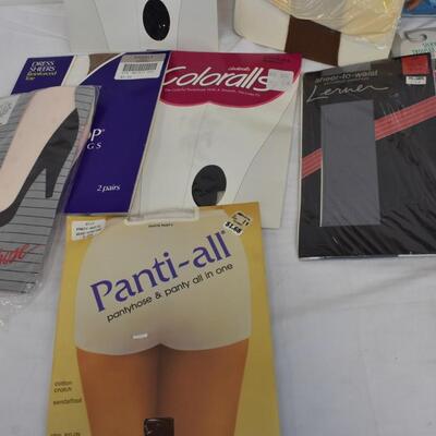 20 Pantyhose and Panties Ladies Apparel, Medium, Shapely, Size A - New