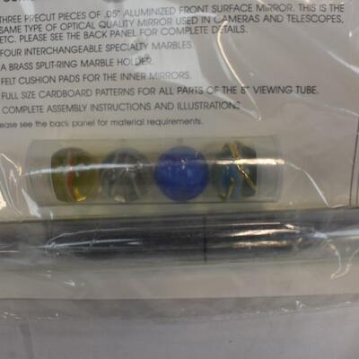 Marblescope A Unique Stained Glass Kaleidoscope Kit with 2 Refills - New