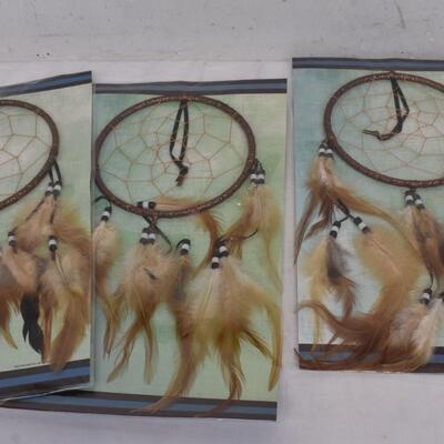 3 Native American Dream Catchers, St. Joseph's Indian School - New