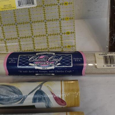 3 Pink Pattern Fabric, 20 Yardds Botanica Wall-Paper, Beads & Jewelry Kit - New