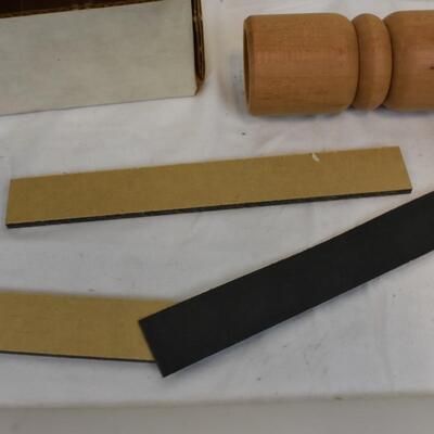 Gray and Gray Woodrights Wooden Kaleidoscope Kit - New