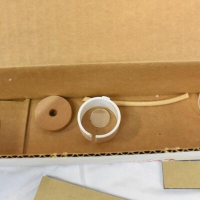 Gray and Gray Woodrights Wooden Kaleidoscope Kit - New