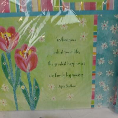 16" Flowering Tree, 18" Easter Tree, 4 Easter Napkins, Tablecloth, File - New